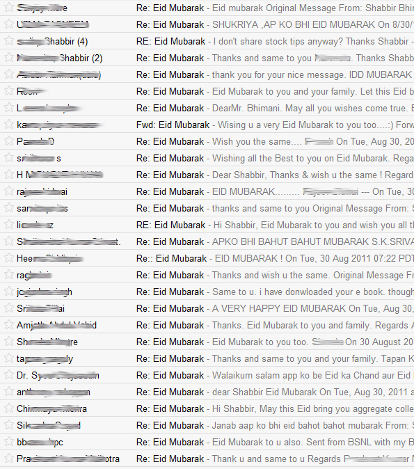 Email Vs Social Media Experiment and the Response of Email Sent