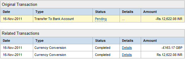 Withdraw GBP to INR without Conversion to USD in PayPal