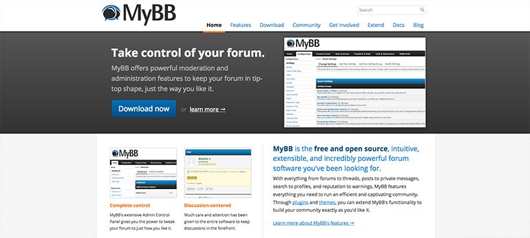 MyBB - vbulletin alternative