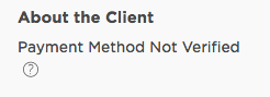 Verified Client Payment Method Before Accepting Project Upwork