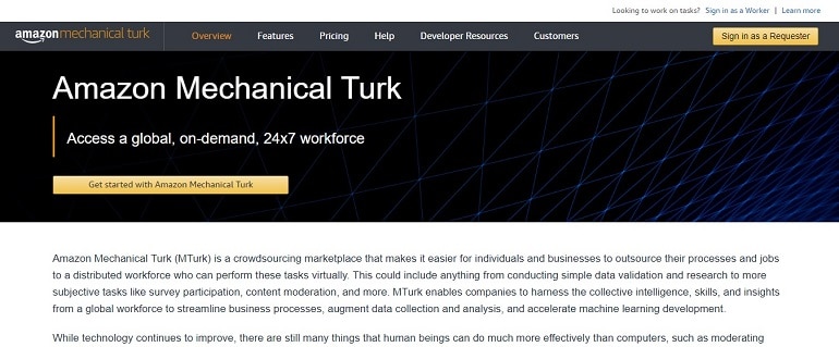 Amazon Mechanical Turk