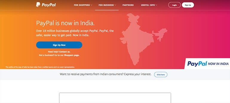 PayPal to Receive Payments in India and a Payoneer Alternative