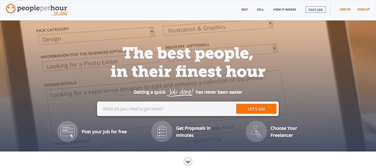 freelancing site peopleperhour or pph