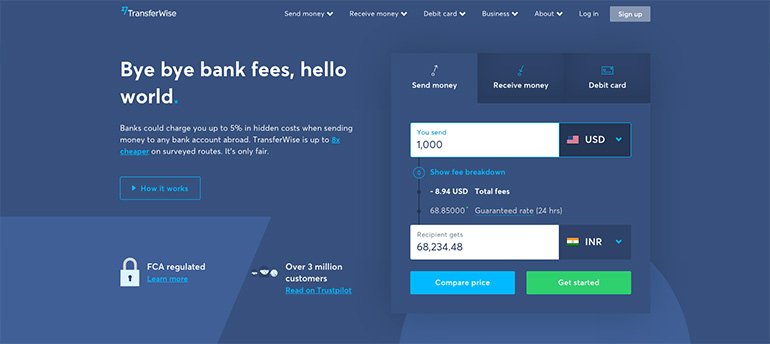 TransferWise to Receive Payments in India