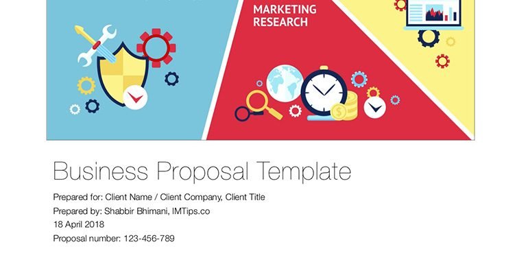 How To Write Business Proposal – Download Free Template