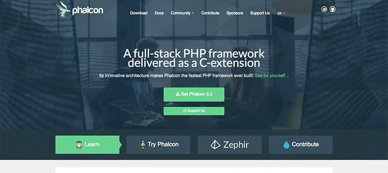 PhalconPHP PHP framework