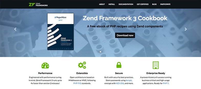 ZEND PHP framework