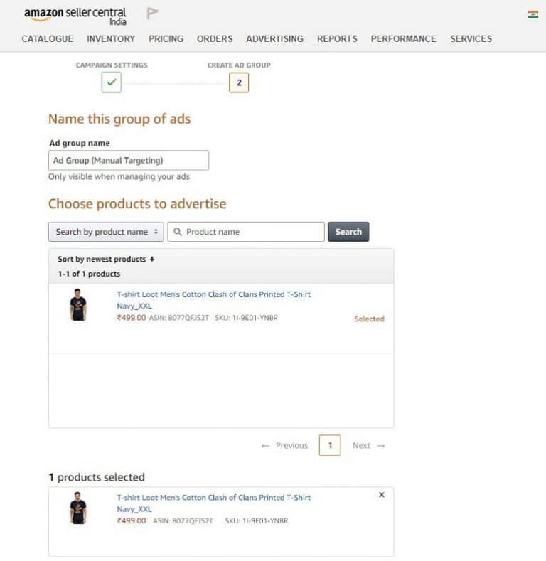 How to Create Manual Targeted Ad Campaigns on Amazon India? - BizTips
