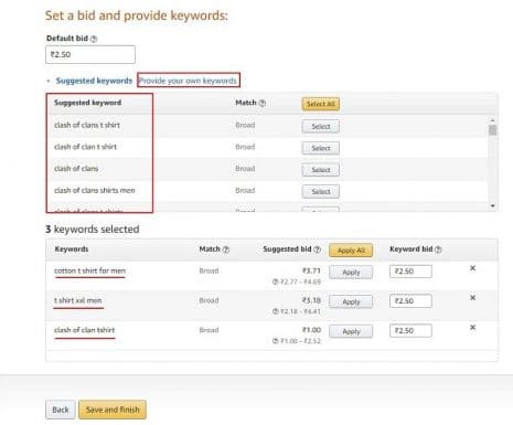 How to Create Manual Targeted Ad Campaigns on Amazon India? - BizTips
