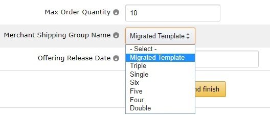 How to Create New Self Ship Shipping Template on Amazon India