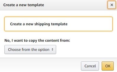 How to Create New Self Ship Shipping Template on Amazon India
