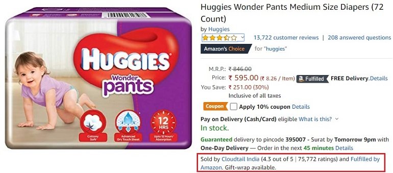 Huggies Diaper