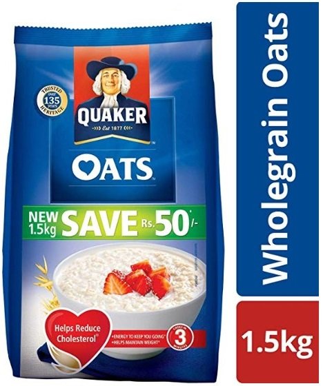 Quaker Oats, 1.5kg Pack