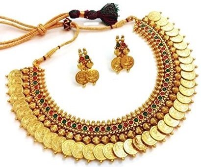 YouBella Golden Plated Jewellery Set for Women (Multi-Colour)