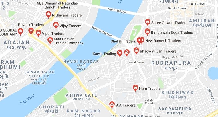 local traders search in google