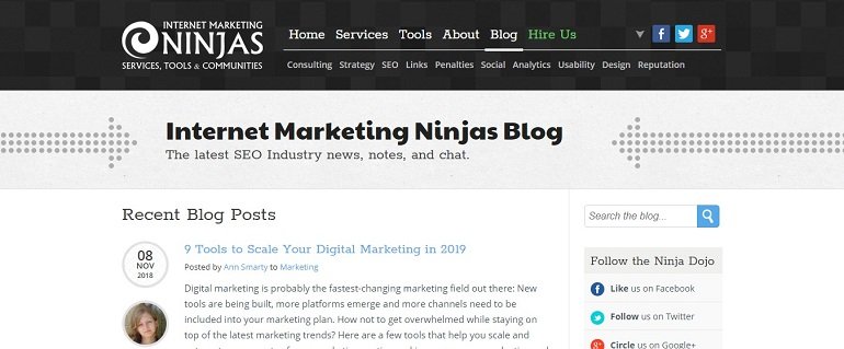 internet marketing ninjas blog