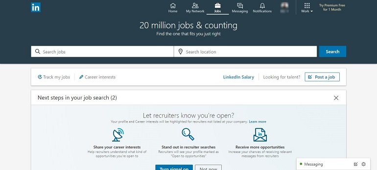 LinkedIn jobs