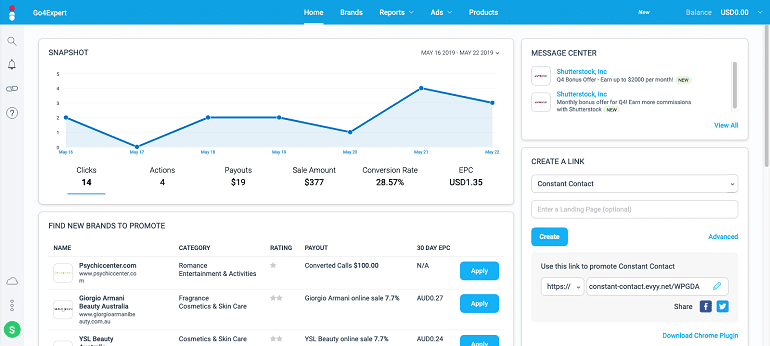 Impact.com affiliate marketplace