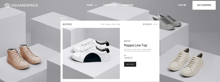 Squarespace eCommerce cms