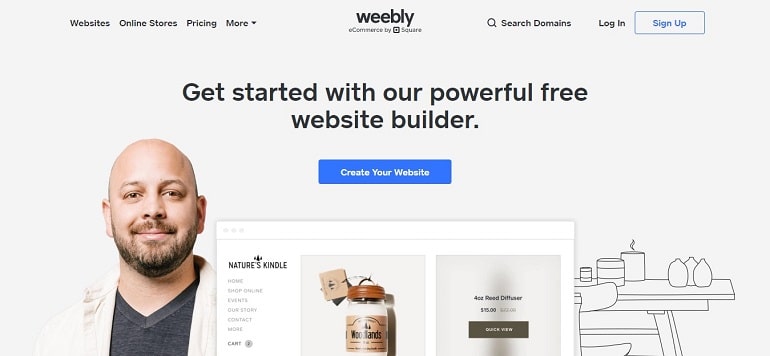 Weebly website builder