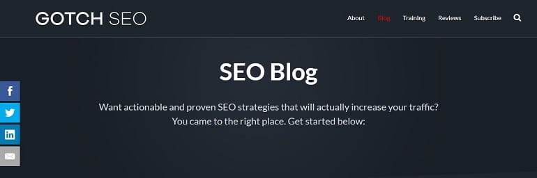 Best SEO Blog 2019 - GOTCH SEO