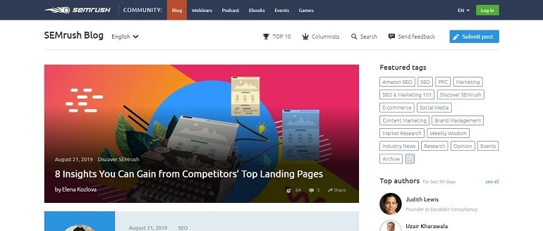 The SEO, SEM, PPC and Content Marketing Blog - SEMrush