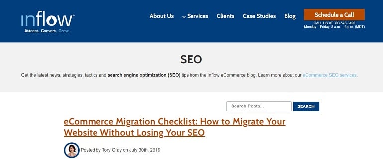 eCommerce SEO Blog - Inflow Search Engine Optimization Insights