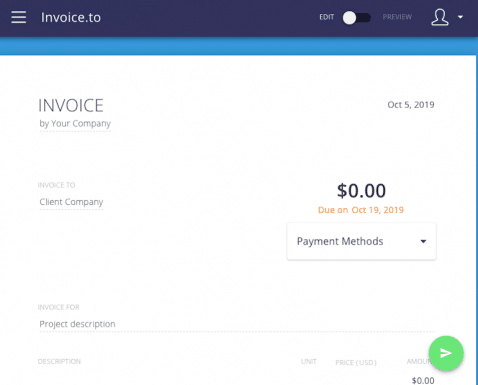 Invoice-to