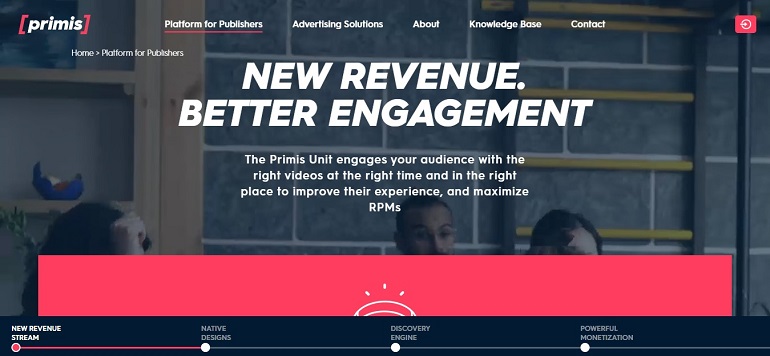 Platform for Publishers - Primis