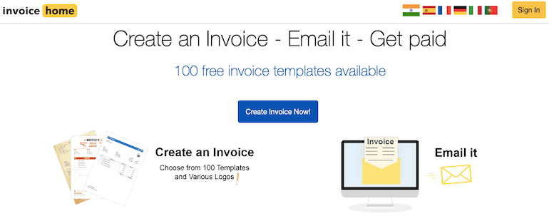 invoice-home