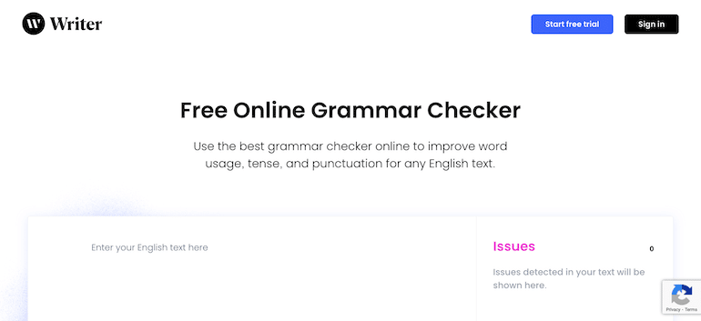 Writer Grammar Checker