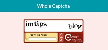 Fake captcha example image