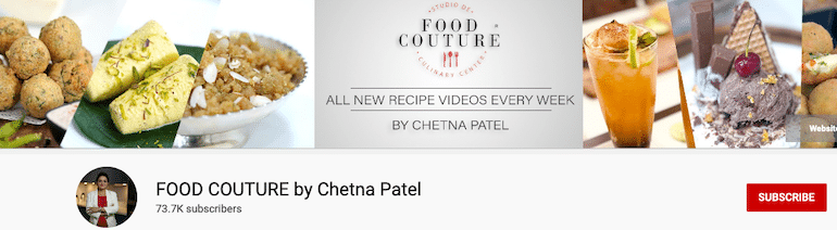 food couture by chetna patel