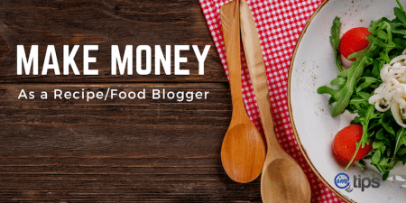 make money food blogger