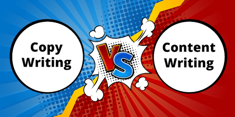 copywriting vs content writing