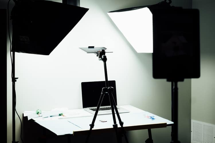 studio light setup for eCommerce Product Catalog