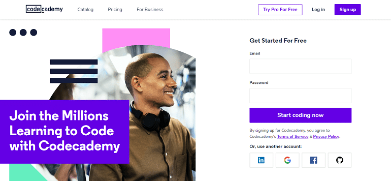 Learn to Code - for Free Codecademy