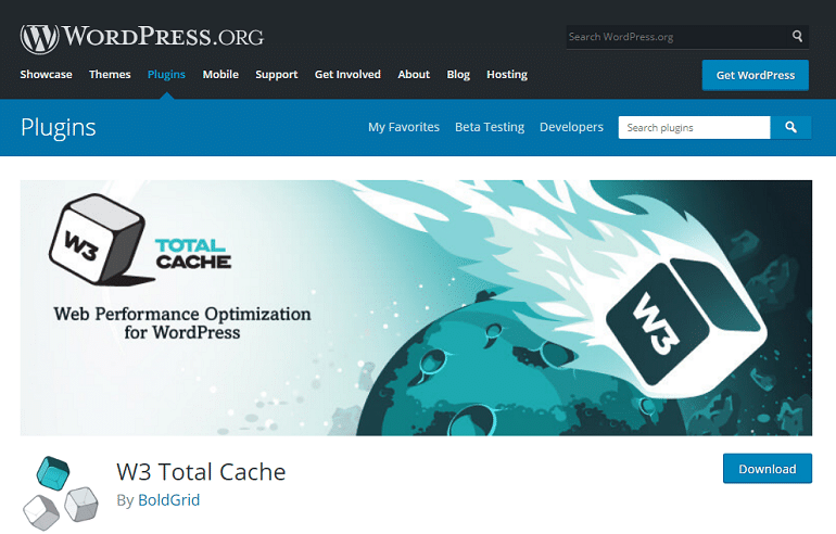 W3 Total Cache – WordPress plugin WordPress org