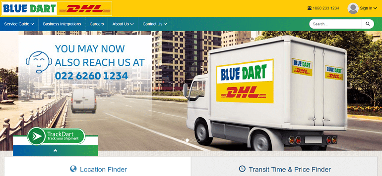 Blue Dart Express Limited logistics company