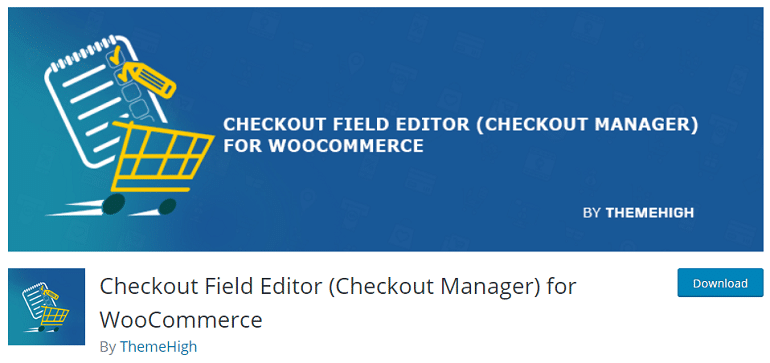 checkout field editor checkout manager woocommerce wordpress plugin