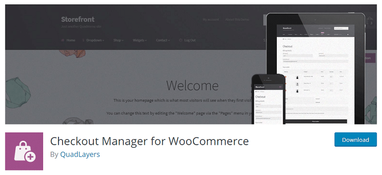 checkout manager woocommerce wordpress plugin