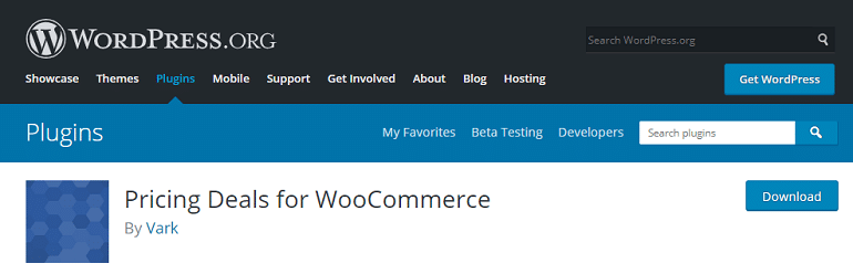 pricing deals for woocommerce wordpress plugin