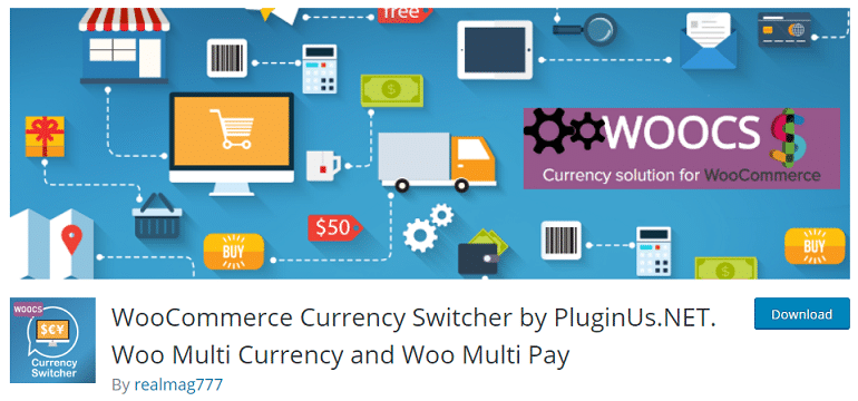 woocommerce wordpress currency switcher plugin