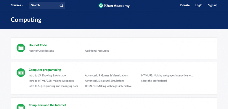 Become Self-Taught Developer with Khan Academy